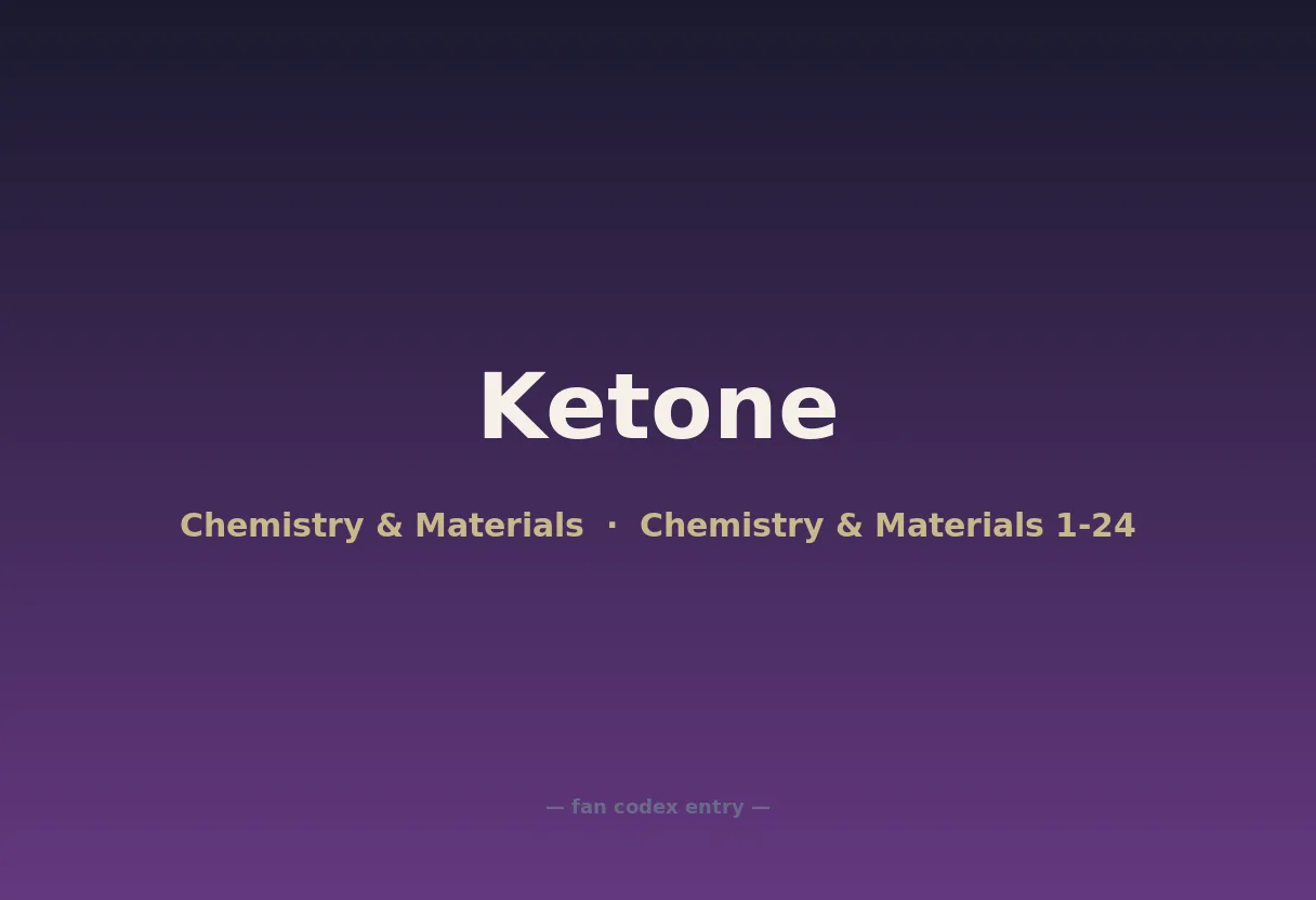 Ketone