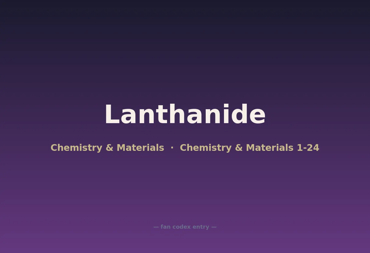 Lanthanide