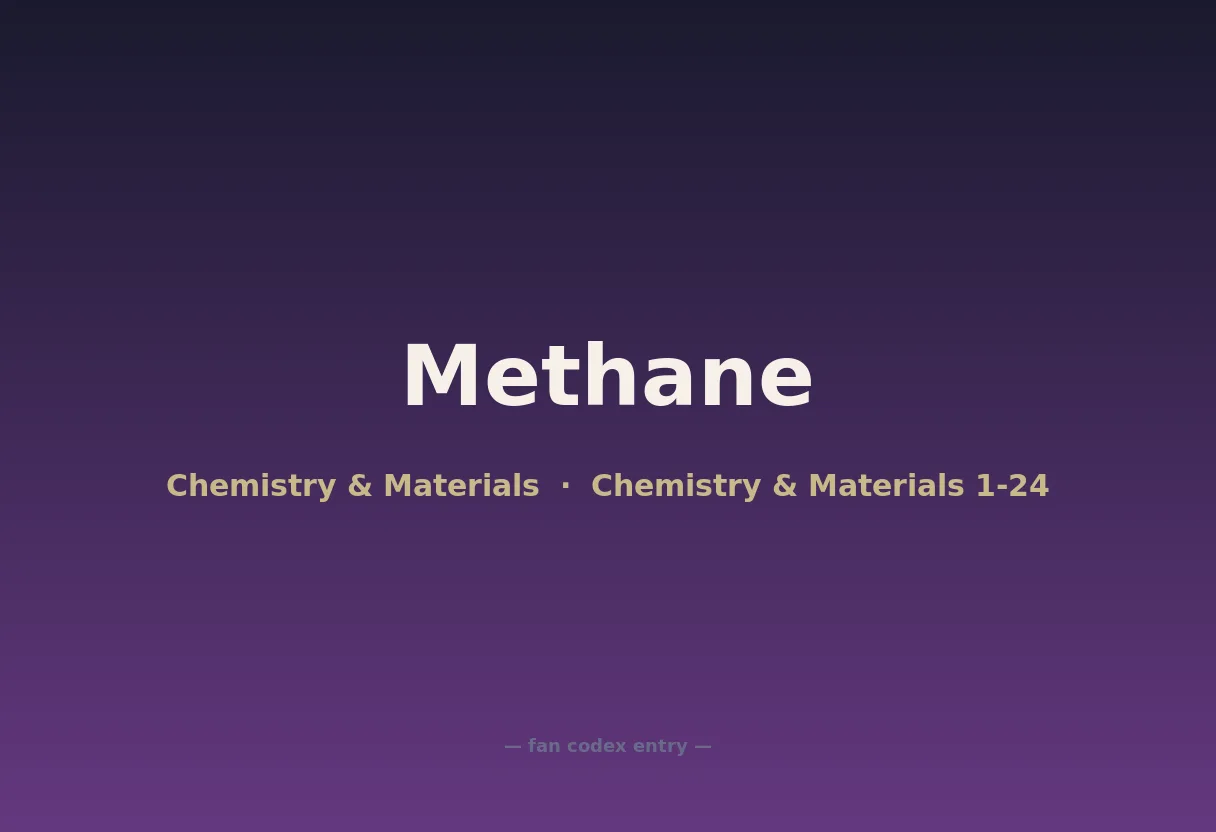 Methane