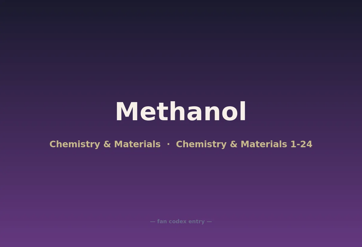 Methanol