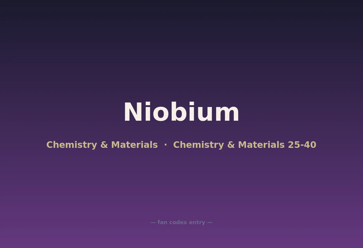 Niobium