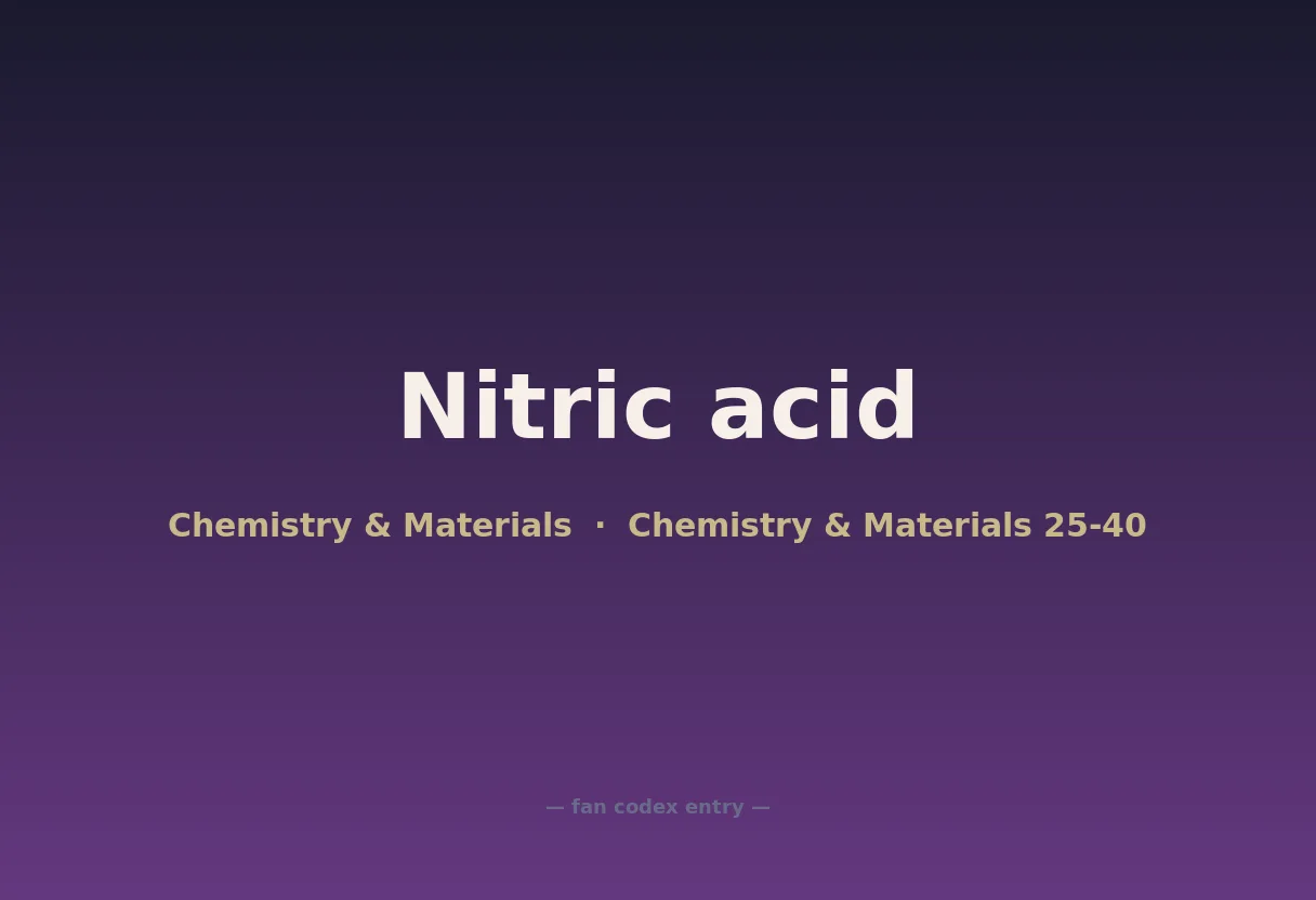 Nitric acid