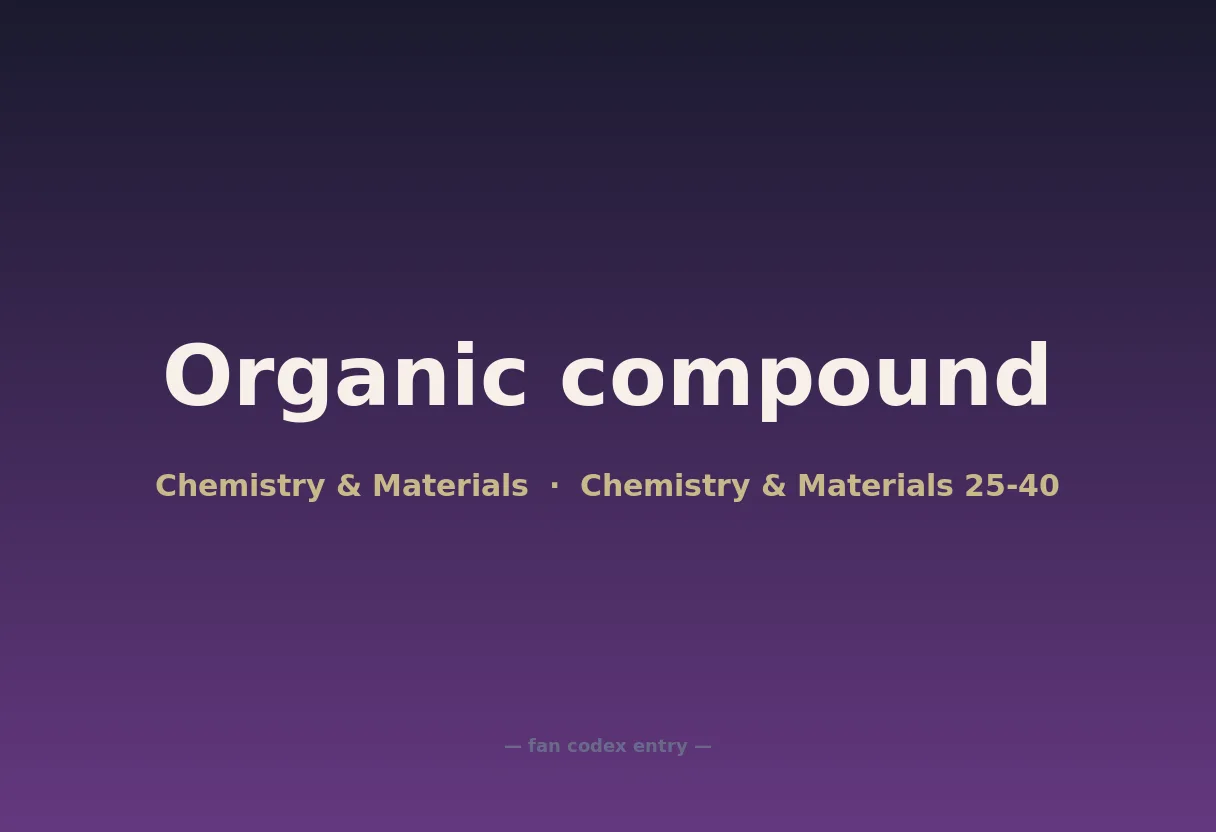 Organic compound
